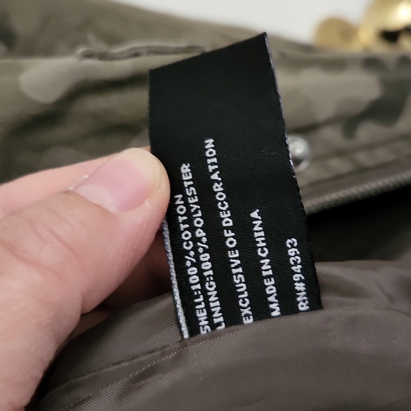 Camouflage green jacket - Picture 3 of 6